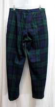 Load image into Gallery viewer, Vintage - Marisa Christina - Blue &amp; Green Plaid Flannel Pants - Size 4 (Vintage)