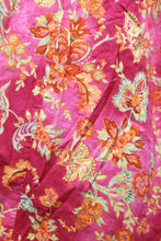 Load image into Gallery viewer, Napa Valley - Pink, Orange &amp; Yellow Floral Full Midi Skirt - Size 8