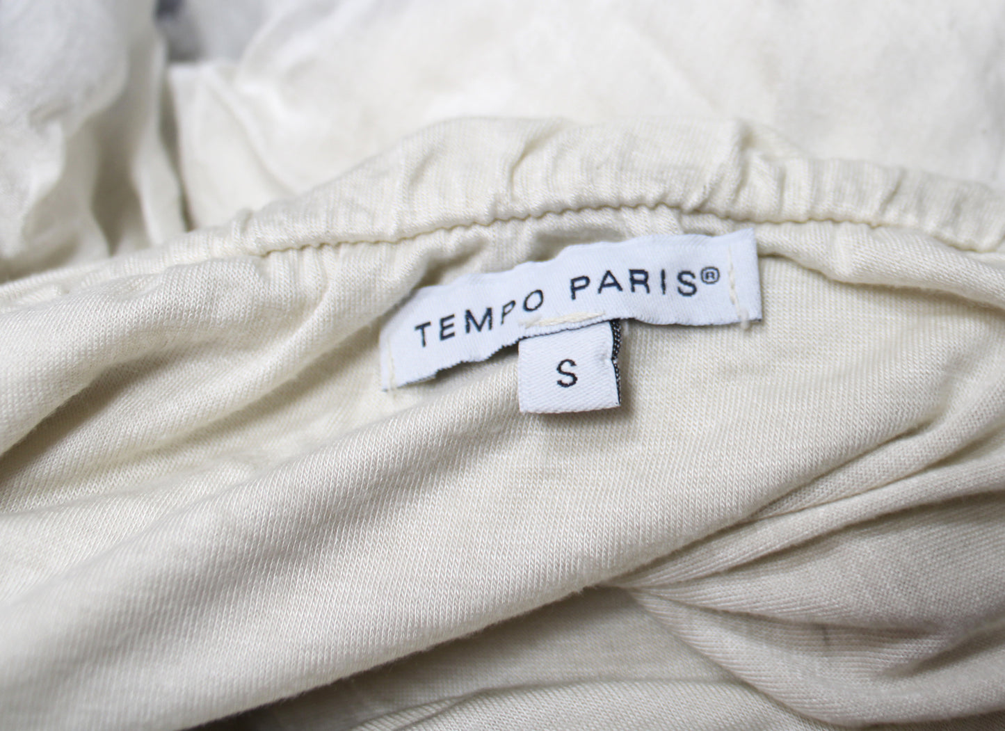 Tempo Paris - Gradient to Gray, Raw Hem Layered Ruffle Maxi Skirt - Size S