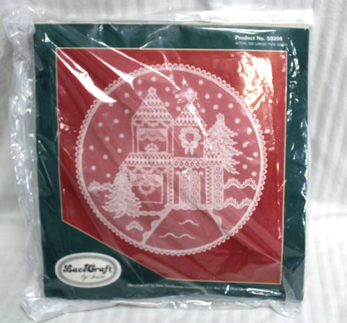 Vintage - Lace Craft by Jessa Needle Crafts #50204, Decoration in the Round - Victorian House - Craft Kit
