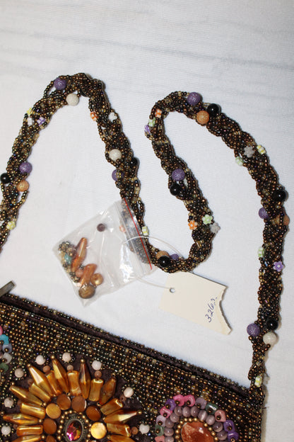 Beaded Sunburst Purse