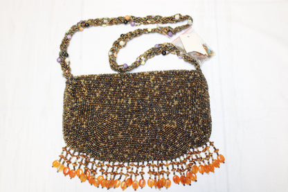 Beaded Sunburst Purse