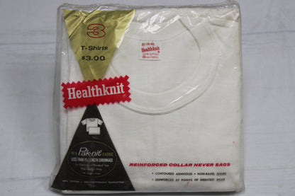 Vintage Healthknit 3-Pack White T-Shirts