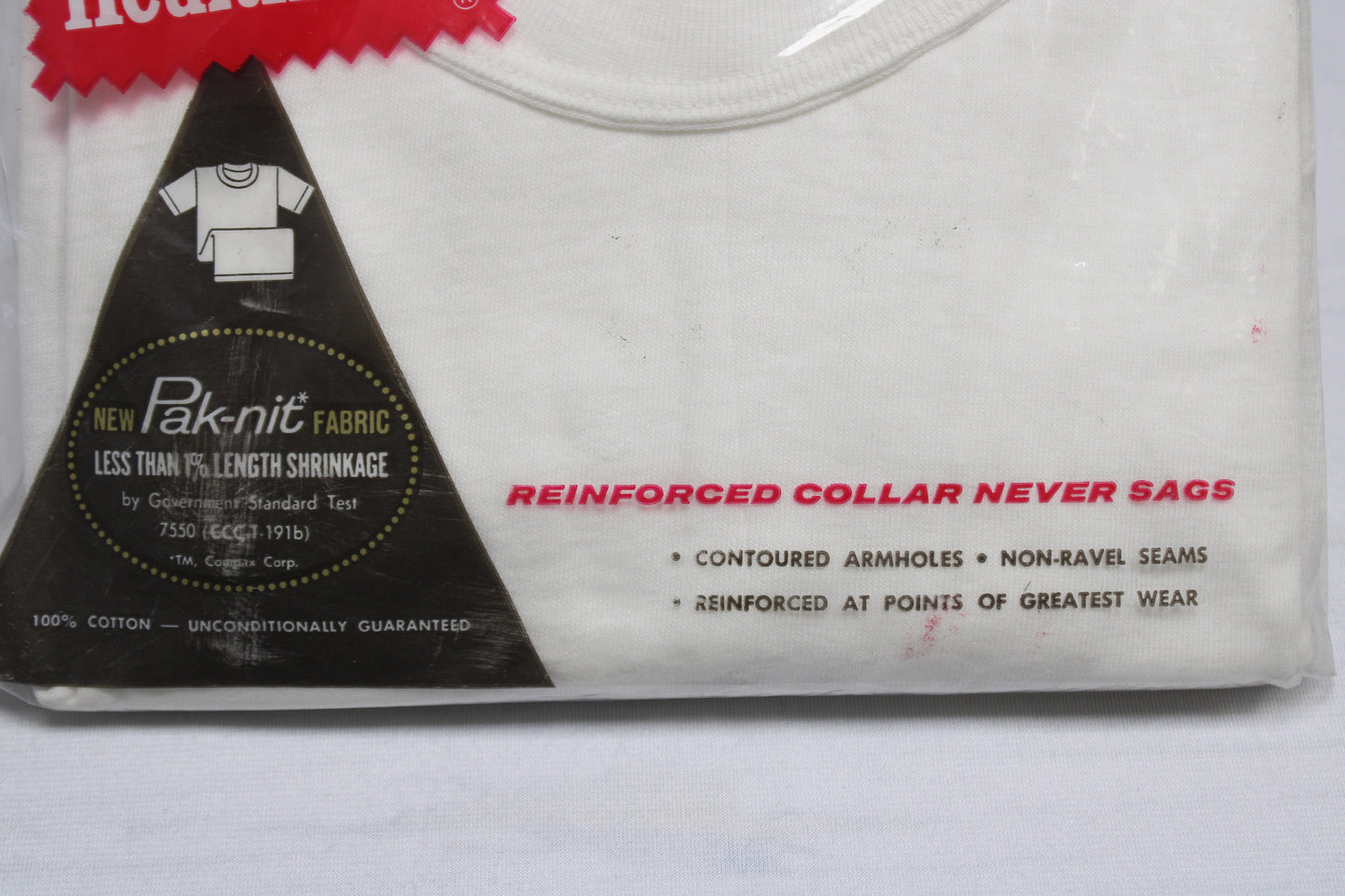 Vintage Healthknit 3-Pack White T-Shirts