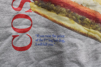 "Costco Hotdog" Graphic Crew Neck Sweatshirt