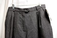 Load image into Gallery viewer, Vintage - Jennifer Moore - Gray 100% Wool Trousers - Size 14 (Vintage 30&quot; Waist)