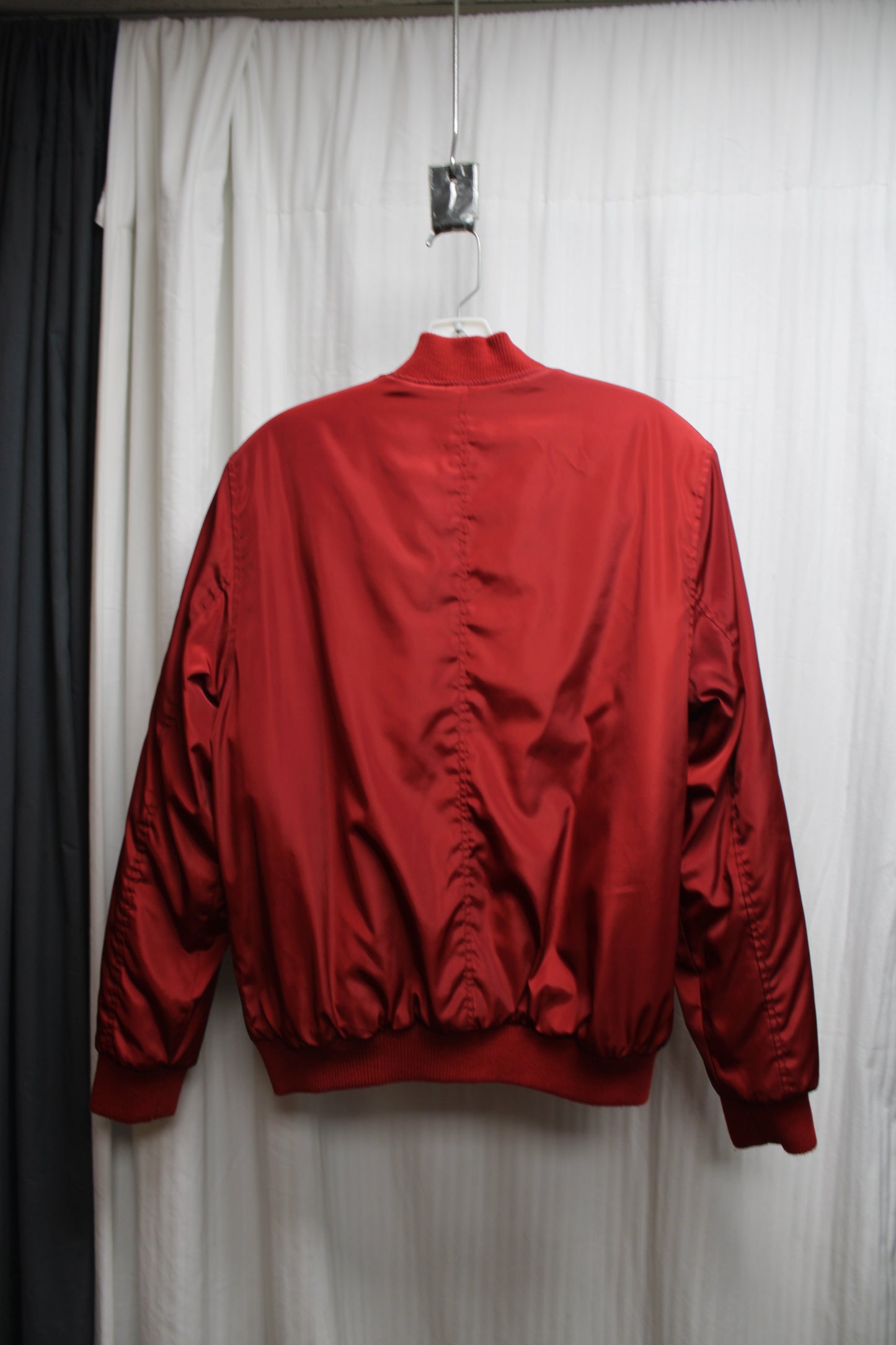 Burgundy "GAMECUBE 2001" Bomber Jacket