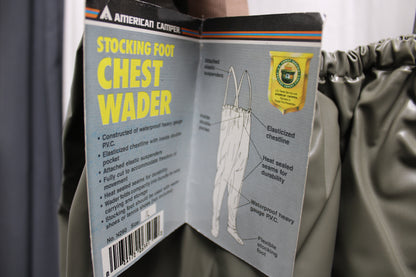 American Camper Stocking Foot Chest Wader