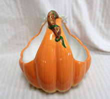 Load image into Gallery viewer, By Ganz - Ceramic Pumpkin Basket - 9.25h&quot; x 10w&quot;