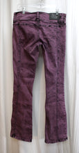 Load image into Gallery viewer, BDG (Urban Outfitters) - Purple Acid Wash Boot Cut Lowrise Stretch Jeans - Size 28