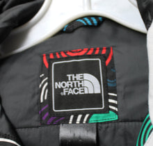 Load image into Gallery viewer, The North Face - Hooded Insolated Jacket, Hyvent, Black w/ Multicolor Circles - Zip Front - Size M