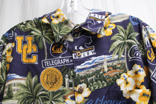 Load image into Gallery viewer, Vintage - Reyn Spooner, Reyn Sports - UC Berkeley, Cal Bears Hawaiian Shirt - Size M