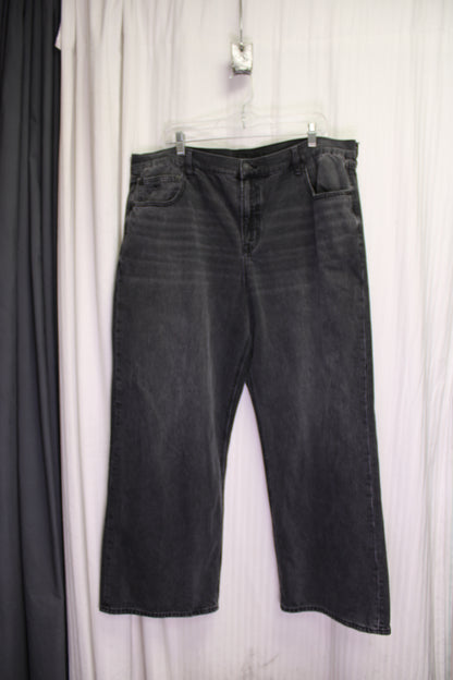 American Eagle Outfitters - Super High Rise Baggy Wide Leg Jeans - Size "18"