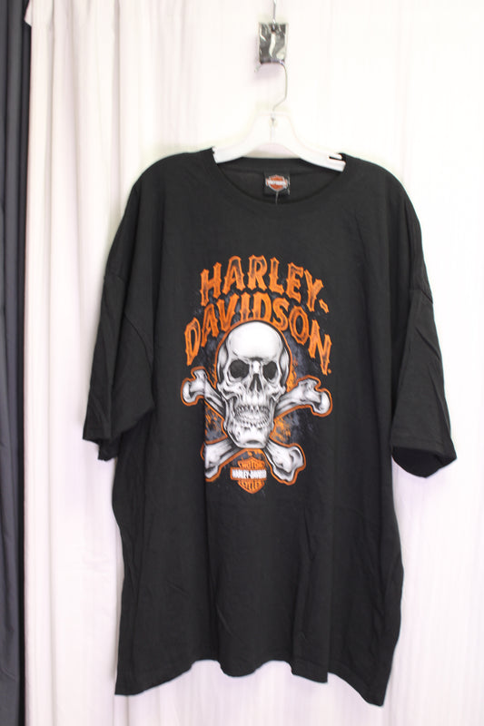 Harley-Davidson - Men's Skull Squad Short Sleeve T-Shirt - Monterey, CA Back Hit