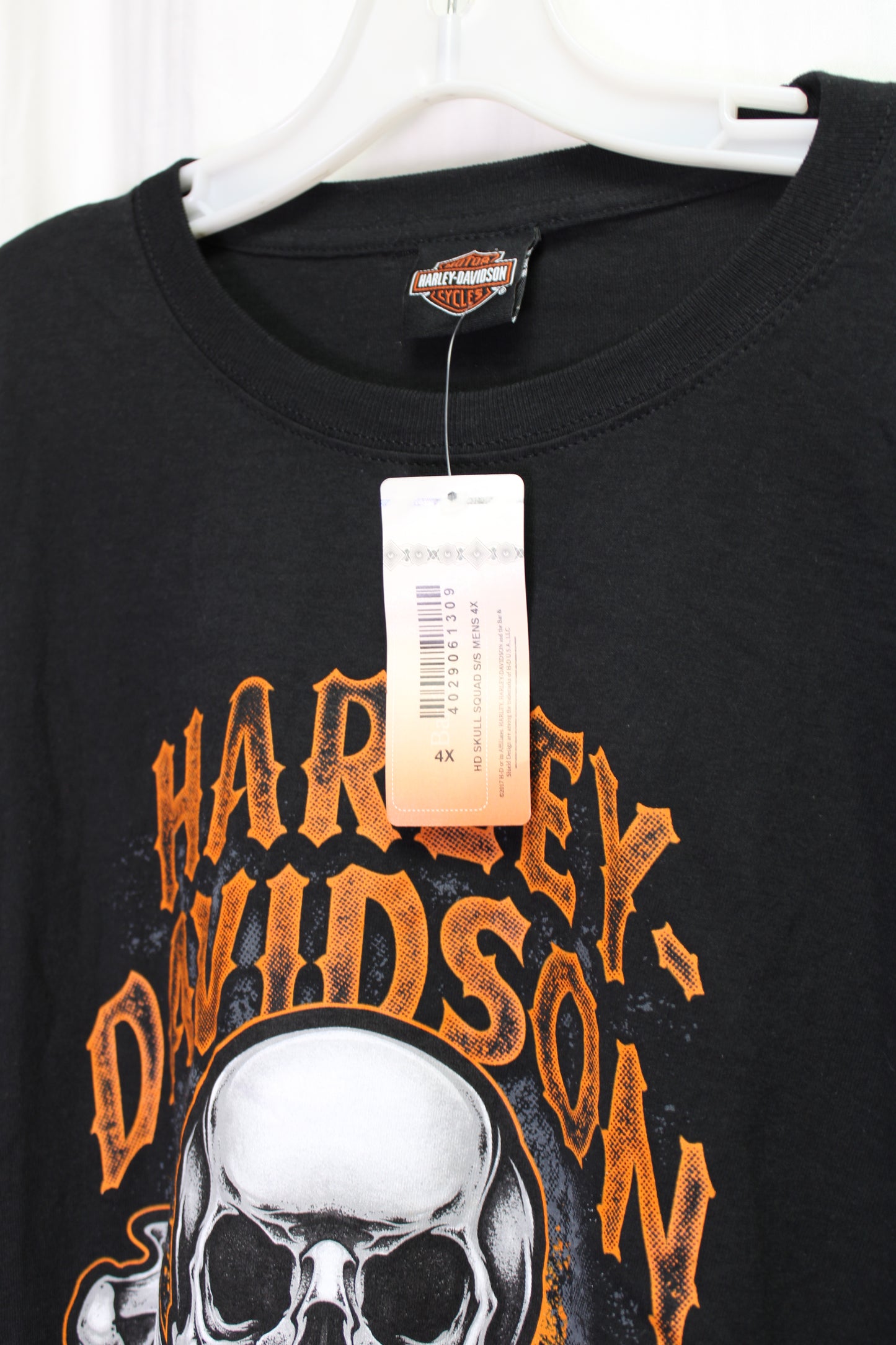 Harley-Davidson - Men's Skull Squad Short Sleeve T-Shirt - Monterey, CA Back Hit