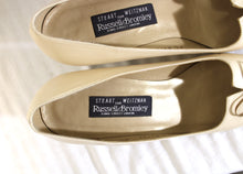 Load image into Gallery viewer, Stewart Weitzman for Russell &amp; Bromley - Natural/Beige Square Pointed Toe Pumps - Size 8.5