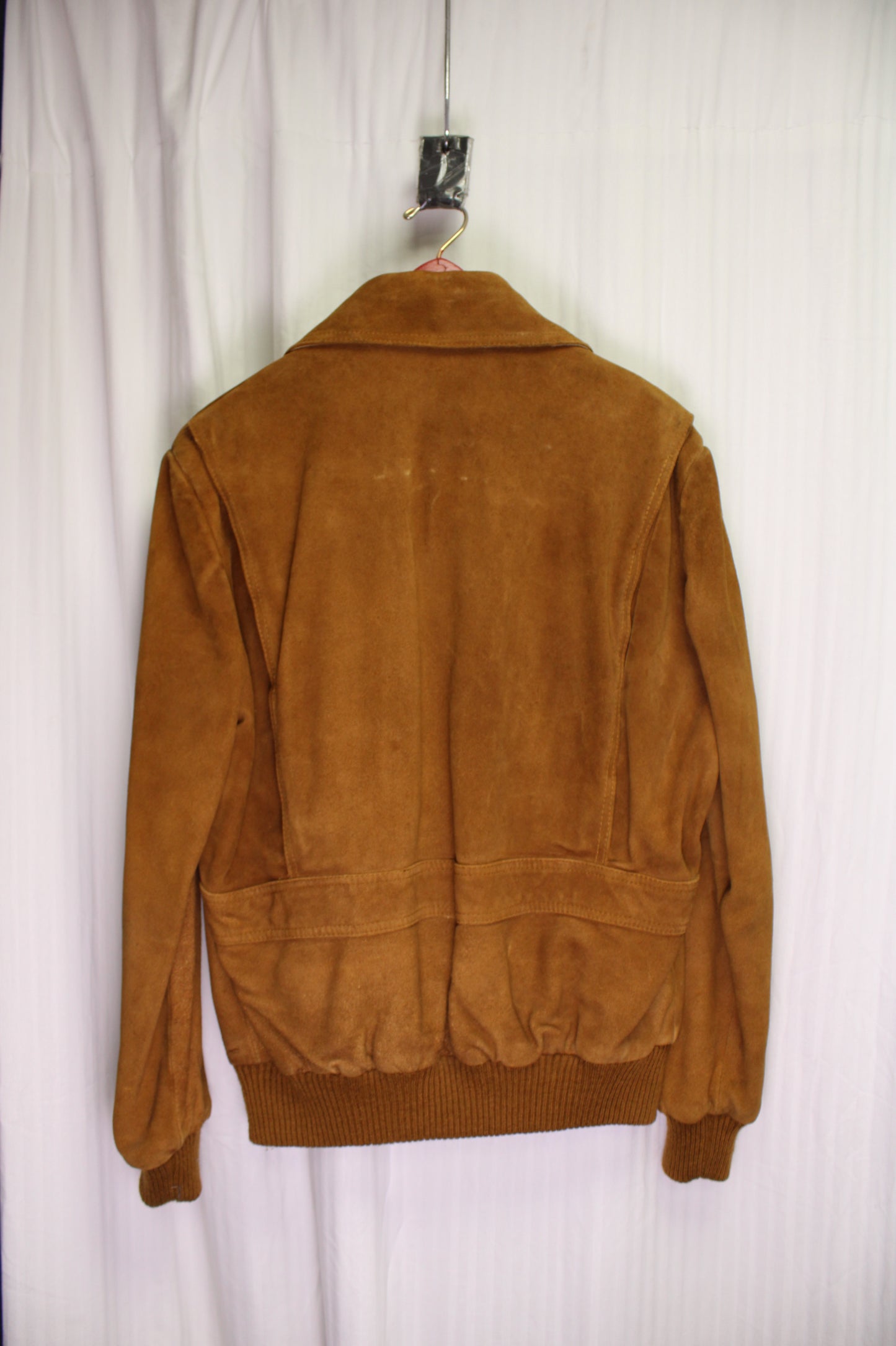 Baracuta - Vintage Suede Bomber Jacket - Size "44"
