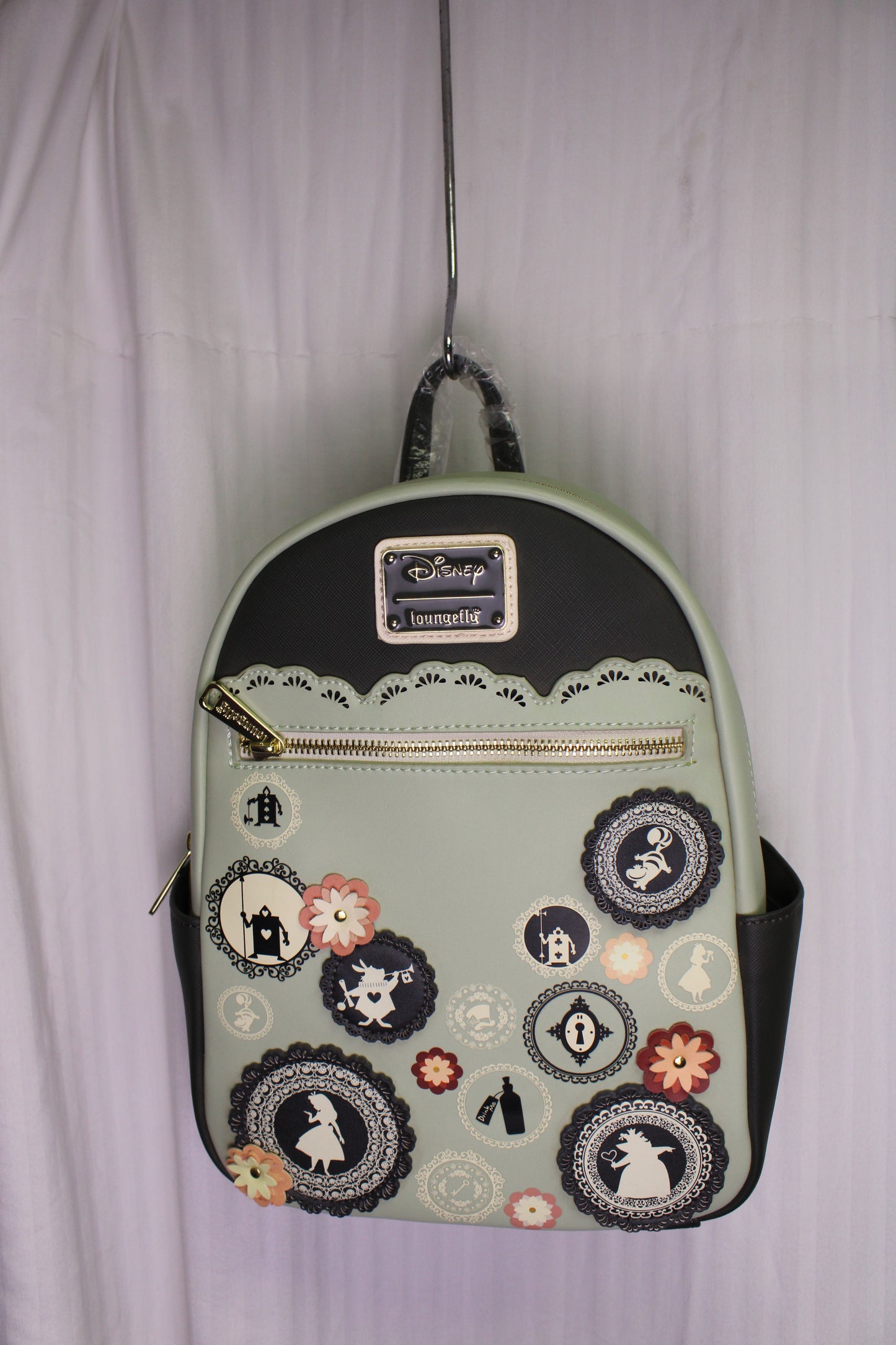 Loungefly - Disney Alice in Wonderland Backpack Doily Portraits Mini Backpack