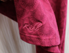 Load image into Gallery viewer, Kuhl - Raspberry, Scallop Print Short Sleeve T-Shirt Dress - Size M