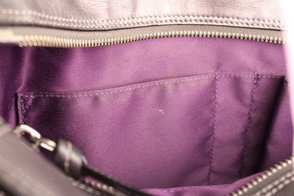 Coach - Metallic Gray Signature C Purse