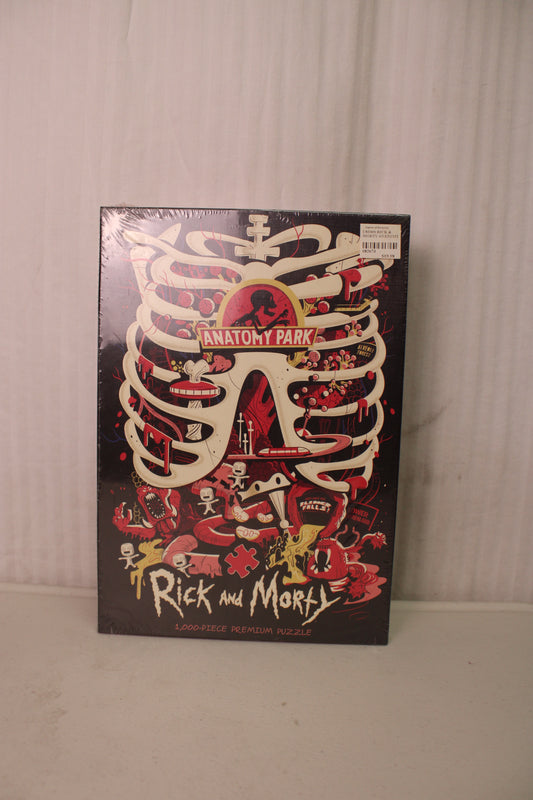 USAopoly - Rick and Morty "Anatomy Park" - 1000 Piece Puzzle
