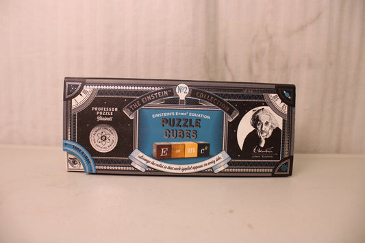 Professor Puzzle - Einstein's E=mc^2 Equation Puzzle Cubes
