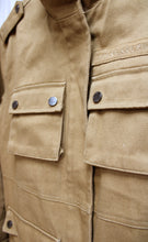 Load image into Gallery viewer, Avec Les Filles - Tan Twill Cargo / Utility Jacket - Size XXS (see Measurements)
