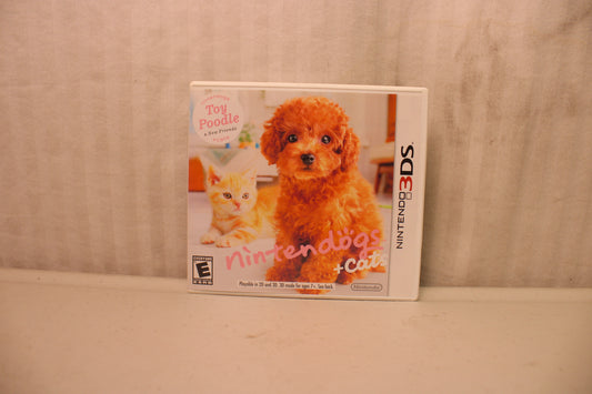 Nintendo 3DS - Nintendogs + Cats Toy Poodle & New Friends