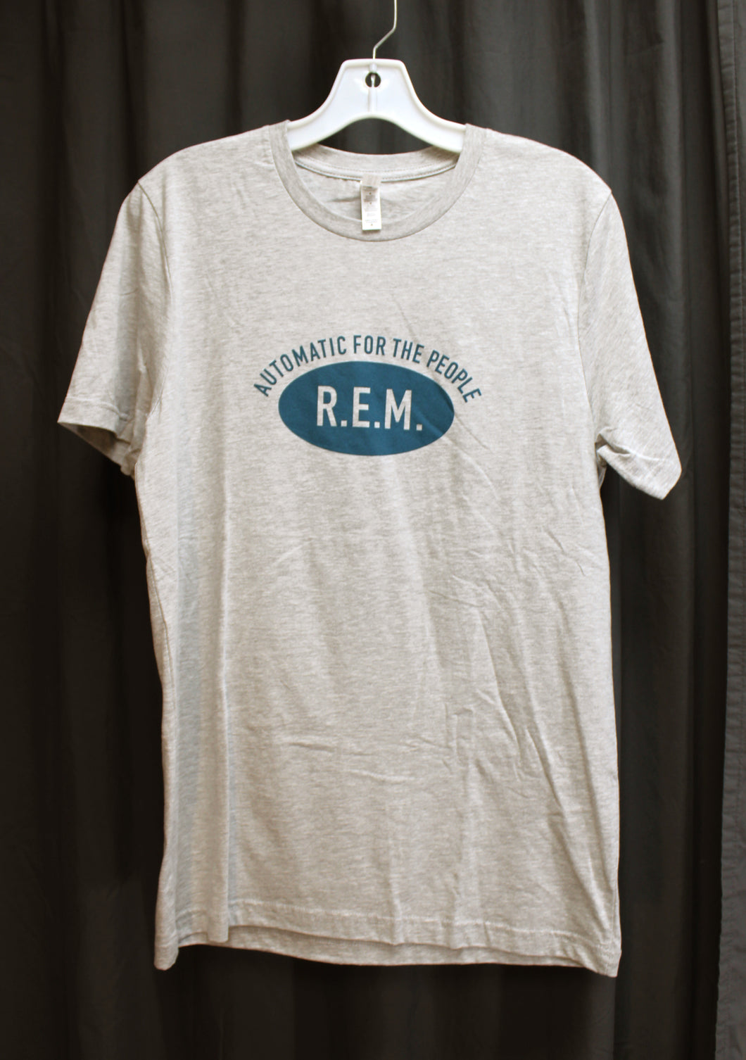 R.E.M. - Automatic for the People - 2 Sided Heathered Gray T-Shirt - Size M