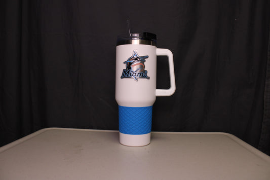 GAP1 - Miami Marlins 40oz Rambler Cup