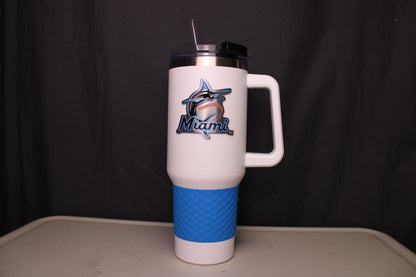 GAP1 - Miami Marlins 40oz Rambler Cup
