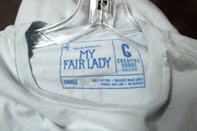 Load image into Gallery viewer, Lerner &amp; Loewe&#39;s My Fair Lady (musical) Light Blue  I Could Have Danced all Night 2-Sided T Shirt - Size S