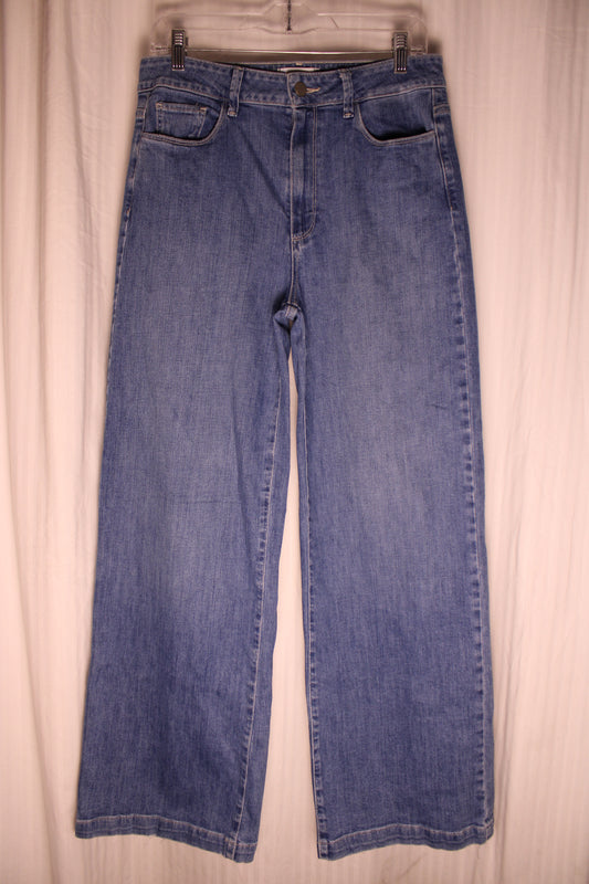 Paige - Genesee High Waist Wide Leg Jeans