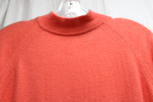 Load image into Gallery viewer, Vintage - Hampshire Studio - Melon Orange - Mock Neck Sweater - Size: Petite Medium