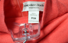 Load image into Gallery viewer, Vintage - Hampshire Studio - Melon Orange - Mock Neck Sweater - Size: Petite Medium
