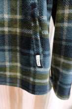Load image into Gallery viewer, O&#39;Neil (Surf) - Blue, Green Plaid - 1/2 Zip Front Pullover Hoodie - Size M