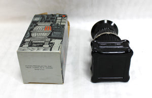 Vintage- Avon -Pot Belly Stove- Excalibur Aftershave (full) w/ Box (NO SHIPPING- SEE NOTE)