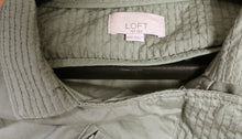 Load image into Gallery viewer, Loft Petites - Green Cargo Jacket - Size XXS (P)