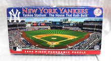 Load image into Gallery viewer, New York Yankees - Yankee Stadium &quot;The House the Ruth Built&quot; Master Pieces 1000 pc Panoramic Puzzle - 2013