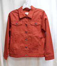 Load image into Gallery viewer, Appleseed&#39;s Petites - Light Weight Cinnamon Trucker Jacket - Size S (P)